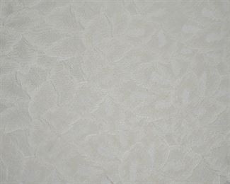 Upholstered Chair Fabric is a Wonderful Ivory Tone on Tone