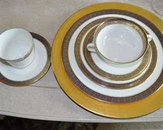 Stunning Royal Doulton China, "Rochelle", Seven Piece Place Setting for 8 (2 sets available)