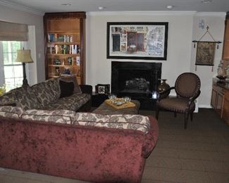 Wonderful Family Room Filled with Great Furniture, Art and Home Decor!