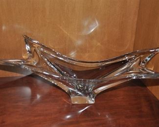 Mid-Century Cofrac Centerpiece, France 20"W x 7"H x 8"D