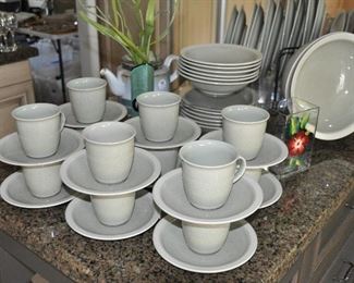 More Mikasa Stonecraft Dinnerware in the set for 12!