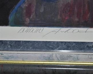 Pencil Artist Signed