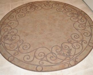 6’ Round La-Montase Area Rug