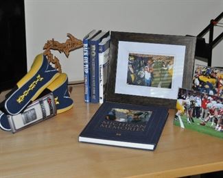 Just a Sample of the University of Michigan Memorabilia Available!