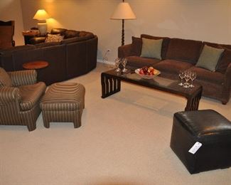 Cozy and Relaxing Lower Level Seating Area