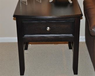 Up Close View of the Side table