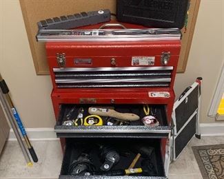 Master Mechanic 2-Pc. Tool Set on Casters, 22"W x 38"H x 13.5"D