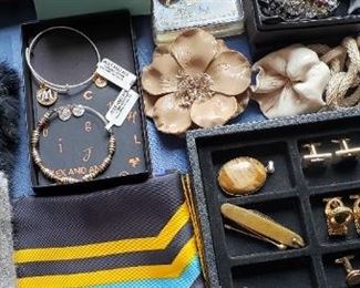 ALEX & ANI BRACELETS, LANVIN SCARF