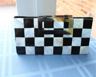 MOTHER OF PEARL PURSE