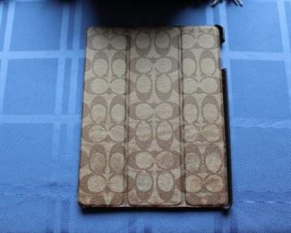 COACH IPAD CASE