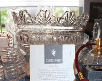 WATERFORD 'KINGS' DESIGNER GALLERY BOWL