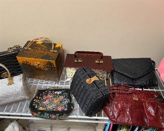Look at these Neat Vintage purses!!!