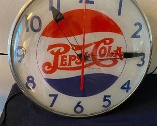 Vintage Pepsi clock