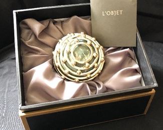 L’Objet Paperweight 
NEW IN BOX from Borsheim’s 
(We have 6 of these)