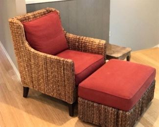 Milling Furniture Rattan Side Chair