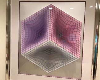 Victor Vasarely - 39x43 $1,250