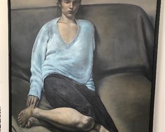 Chuck Walker - Second Generation - 1987 - oil on canvas - 64x52