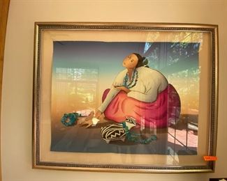 Original signed lithographs by RC Gorman