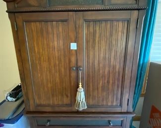 Walnut armoire