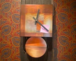 Contemporary Western style wall clock