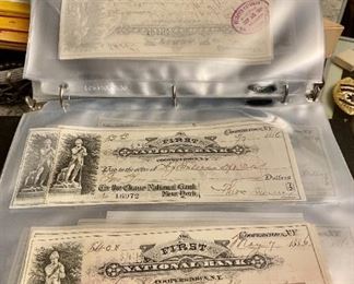 Cooperstown Bank Statement Notes 1880's