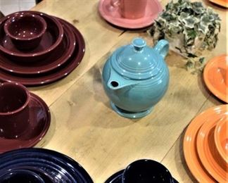 .Fiesta Ware In many colors Service for 6 plus extras
