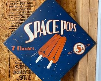 Space Pops Sign