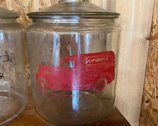 Old Gordon's Chips Jar