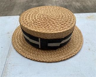 Vintage Men's Straw Hat