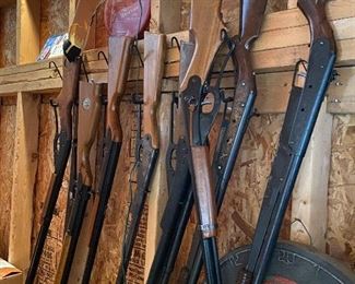 Assorted Vintage Daisy BB Guns