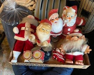 Vintage Santa Claus Dolls/Toys