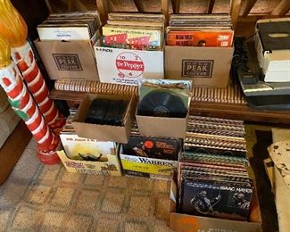 Several Boxes of Vintage Record Albums (Rock and Roll and More)