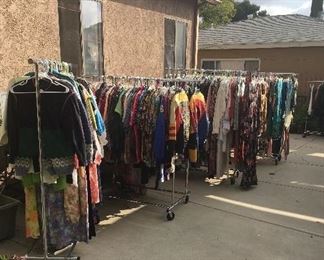 Racks and racks of vintage