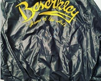 Beserkley Records - deadstock promo zip up jacket - from Paris