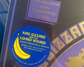 Sealed King Gizzard Records (we have 2 different ones)