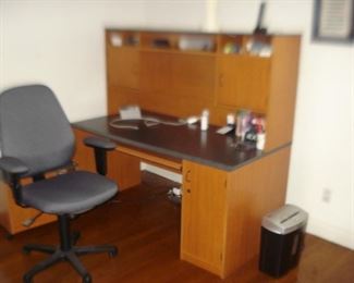 modern desk, &chair