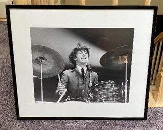 Dezo Hoffman limited photograph of Ringo Starr playing drums 6/3500