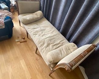 European style backless sofa