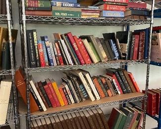 19th century $5-$10
Hardcovers $2
Paperback $1
Art books $3-$5
No more Easton press or Franklin library