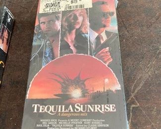 Tequila Sunrise sealed VHS