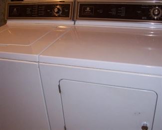 Kenmore washer and dryer. Older set but clean and both work great.  These will be priced separately and as a set. 