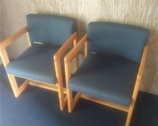 Lots of  very sturdy Sled Chairs