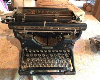 Vintage typewriter