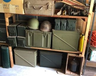 Military helmets with lining, great condition