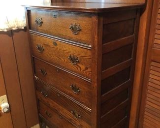 Chest of drawers vintage solid wood