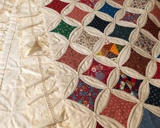 Vintage handmade quilt