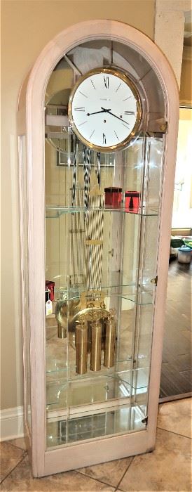Howard Miller display cabinet style Grandfather clock