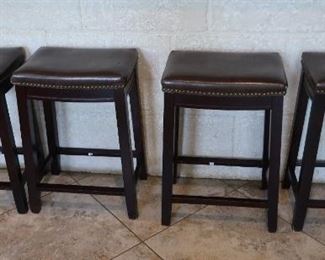 Counter height bar stools - two are available
