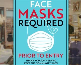 Face Masks Required
