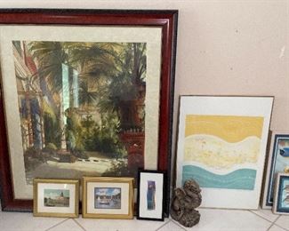 Assorted Signed & Framed Art